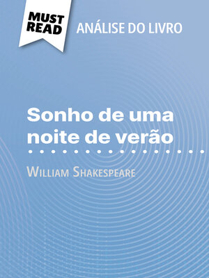cover image of Sonho de uma noite de verão de William Shakespeare (Análise do livro)